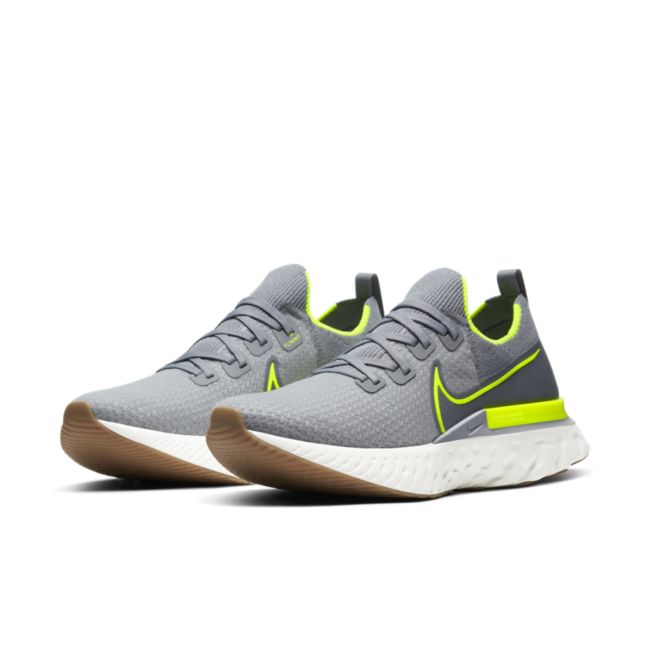 Кросівки та взуття Nike React Infinity Run Flyknit Сірий | CD4371-008, 1