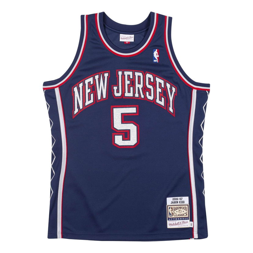 Джерсі Mitchell & Ness NBA New Jersey Nets 2006-07 Jason Kidd #5 Swingman Jersey Синій | AJY4AC19094-NJNNAVY06JKI