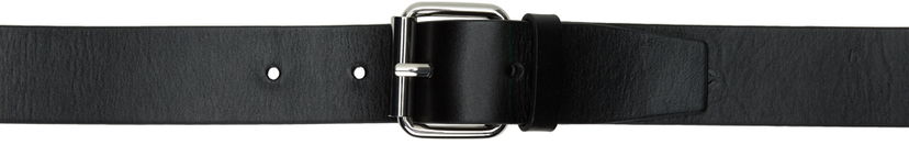 Ремені 032C 032c Double Buckle Leather Belt чорний | SS21-A-2030