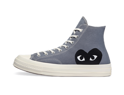 Кросівки та взуття Converse Comme des Garçons PLAY x Chuck 70 "Grey Steel" Сірий | 171847C