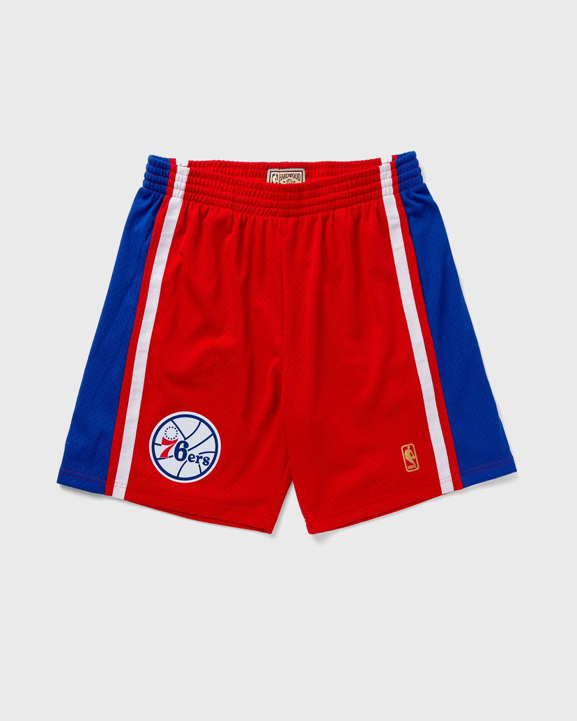 Шорти Mitchell & Ness Mitchell & Ness Philadelphia 76ers Swingman Shorts Червоний | SMSHGS18247-P76SCAR96
