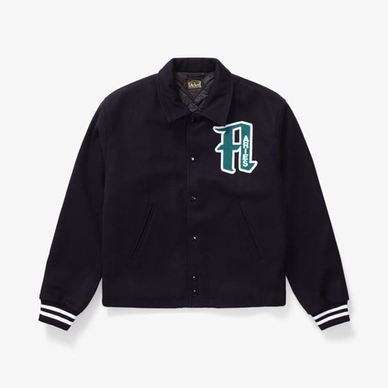 Куртка Aries Varsity Jacket чорний | FUAR70201-BLK, 0