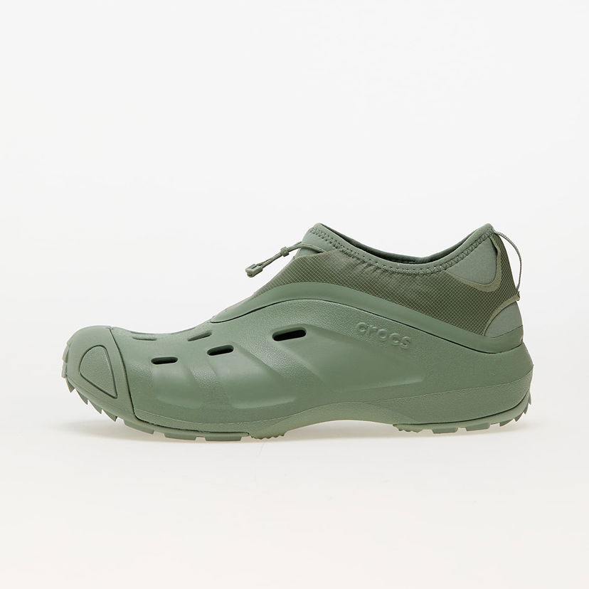 Кросівки та взуття Crocs Satisfy Quik x Trail Moss Зелений | 209628-308