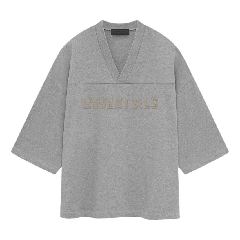 Футболка Fear of God Essentials Football T-Shirt Сірий | 125SP244103F