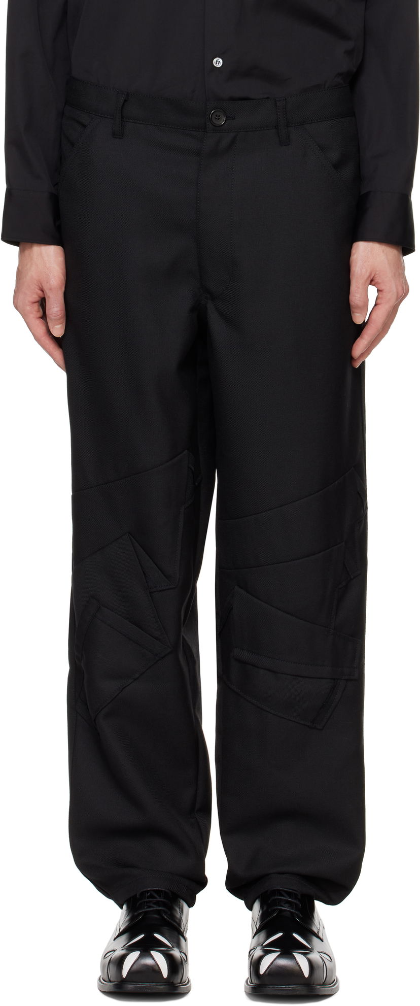 Штани Comme des Garçons Gabardine Trousers чорний | FN-P004-051