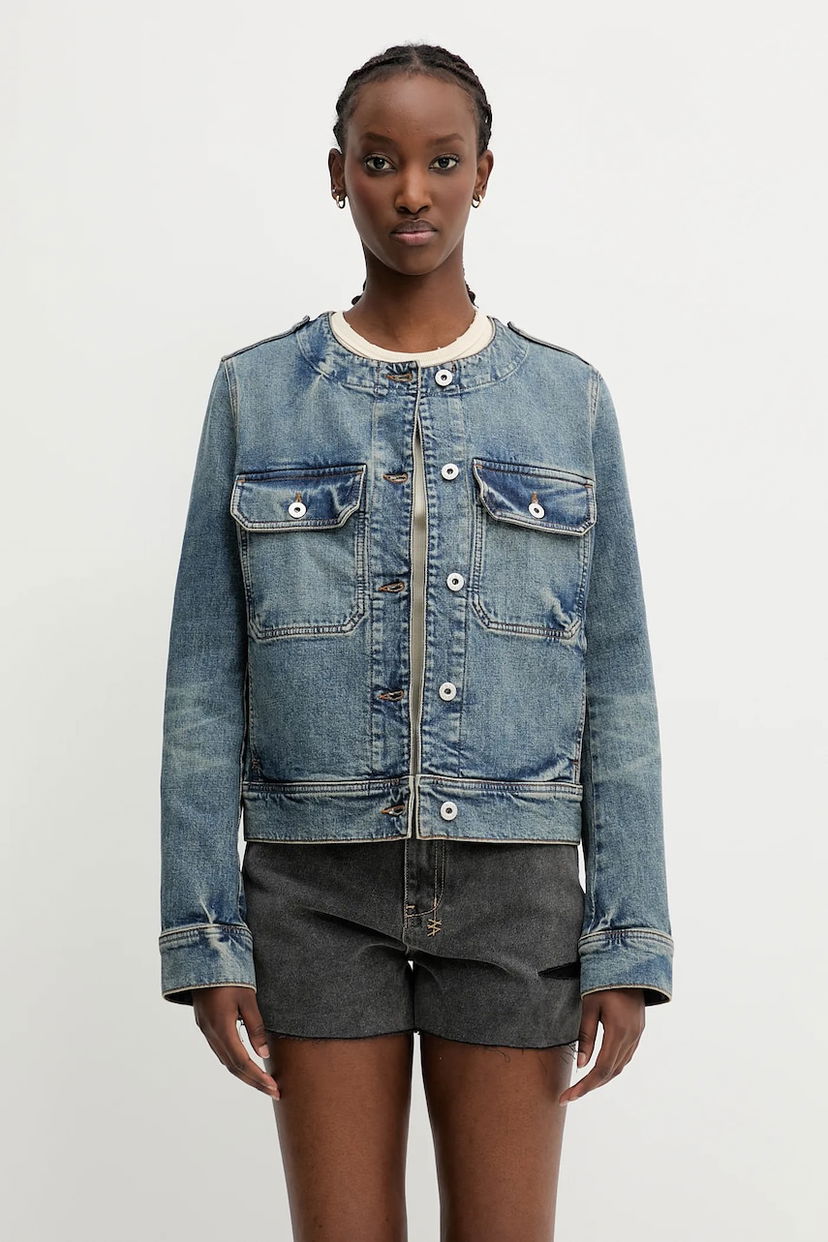 Куртка KENZO Kenzo Denim Jacket Синій | FF52DV2506S7.DS
