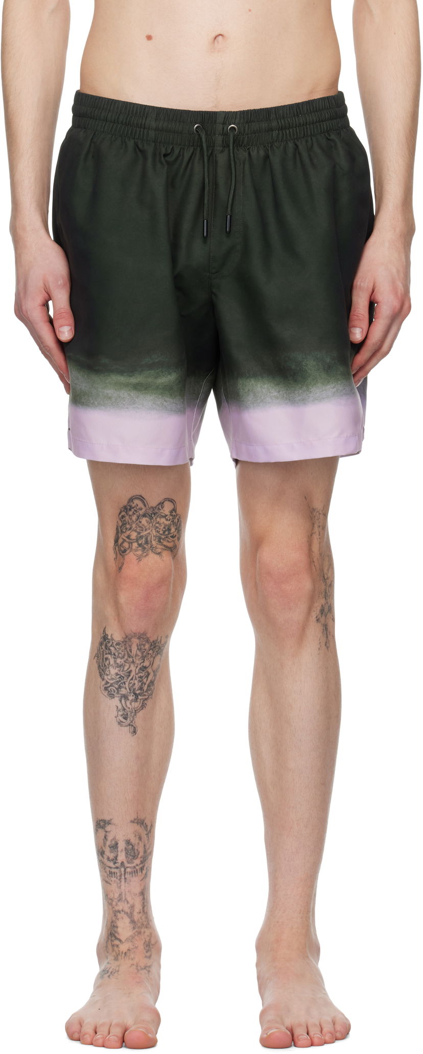 Купальники Dries Van Noten Dries Van Noten Printed Swim Shorts Фіолетовий | 251-022500-1431