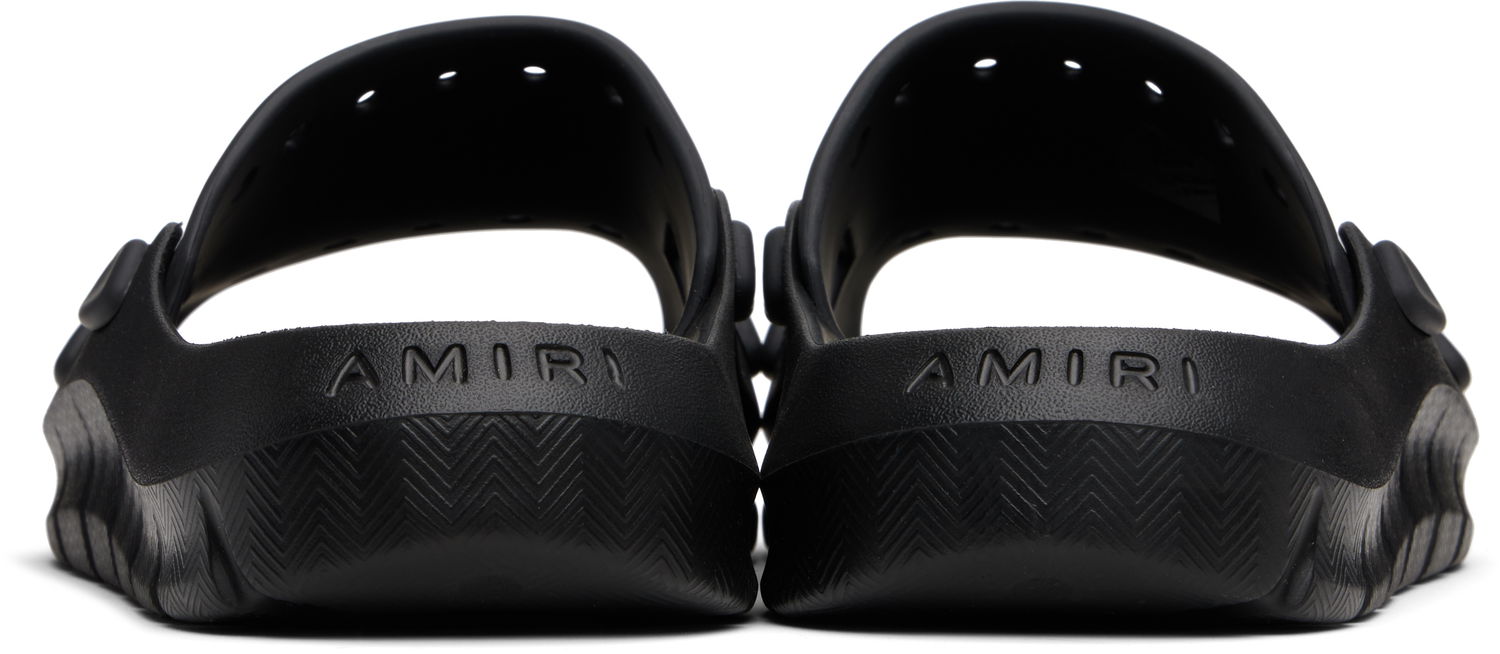 Кросівки та взуття AMIRI Sunday Pool Slides чорний | AMFOSL1003, 1