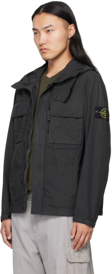 Куртка Stone Island Canvas Weave Cotton Jacket чорний | K2S15 Q100012 S0240, 3