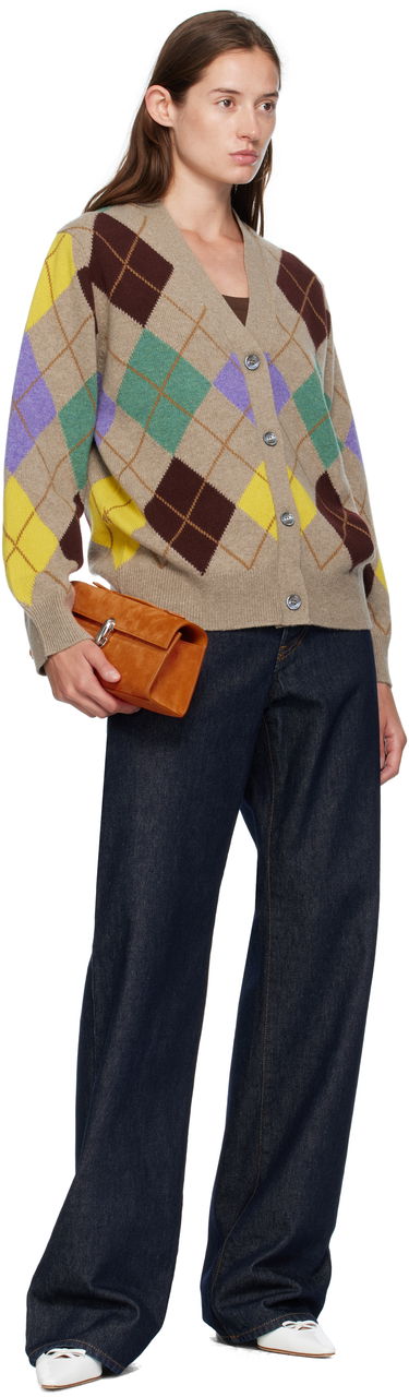Cветр &Daughter &Daughter Ava Argyle Cardigan бежевий | WL24206, 3