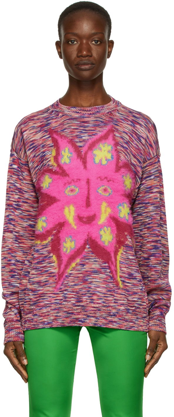 Cветр Stella McCartney Stella McCartney Sun Print Sweater Різнокольоровий | 604115S7233
