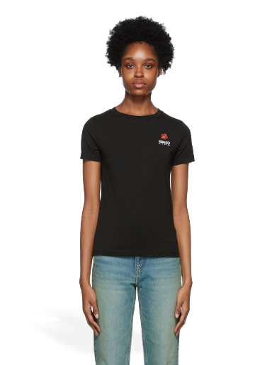 Футболка KENZO Paris Boke Flower Crest чорний | FC62TS0124SO