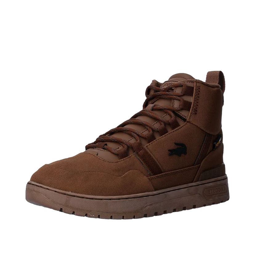 Кросівки та взуття Lacoste T-Clip Winter Mid Коричневий | 48SMA0040