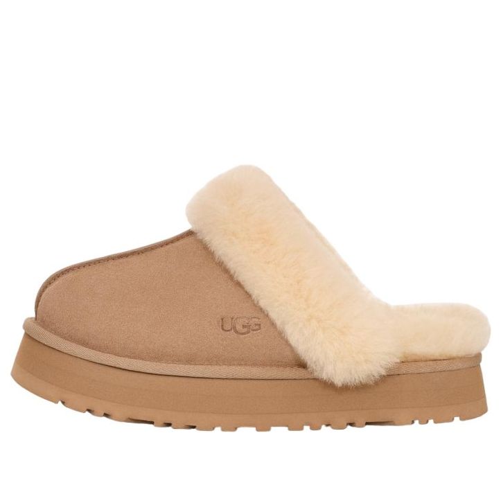 Кросівки та взуття UGG Disquette Slippers бежевий | 1122550-SAN