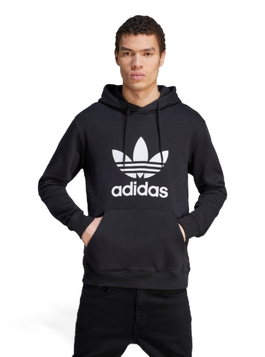 Світшоти adidas Originals Adicolor Classics Trefoil Hoodie чорний | IM4489
