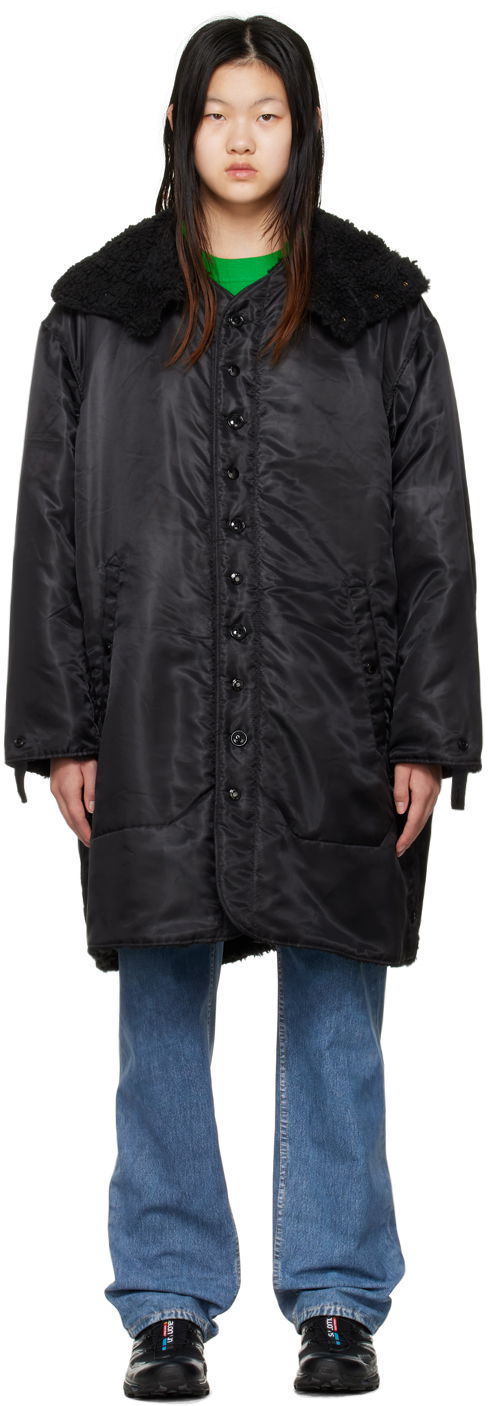 Парка Engineered Garments Engineered Garments Liner Coat чорний | 22F1D043