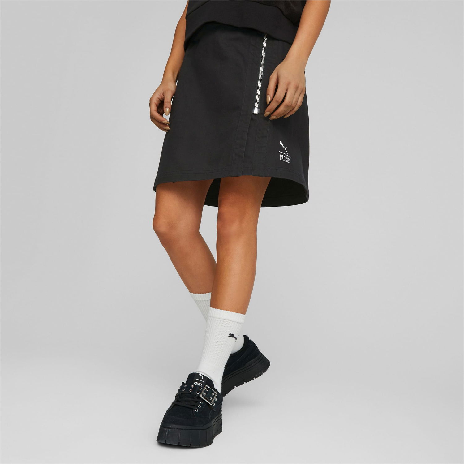 Спідниця Puma Gonna x THE RAGGED PRIEST in twill da donna, Nero/Altro чорний | 539131_01, 1