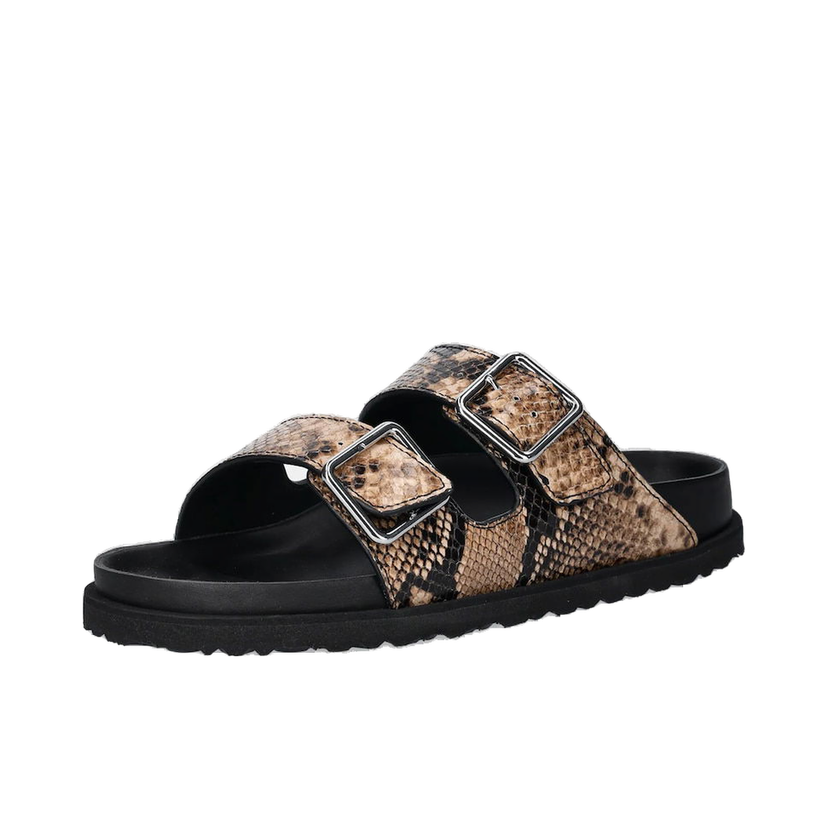 Кросівки та взуття Birkenstock Birkenstock 1774 Arizona EXQ LE Double Buckle Slides Коричневий | 1030003