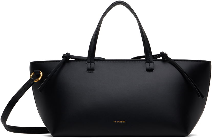 сумка-тоут Jil Sander Small Bateau Bag чорний | J08ZH0052_P7223