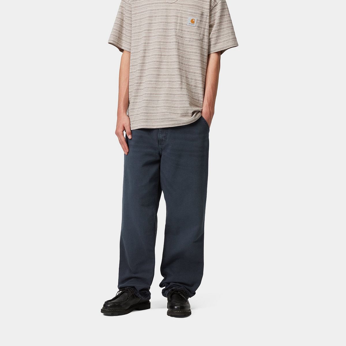 Штани Carhartt WIP Carhartt WIP Simple Pant темно-синій | I035643_23, 0