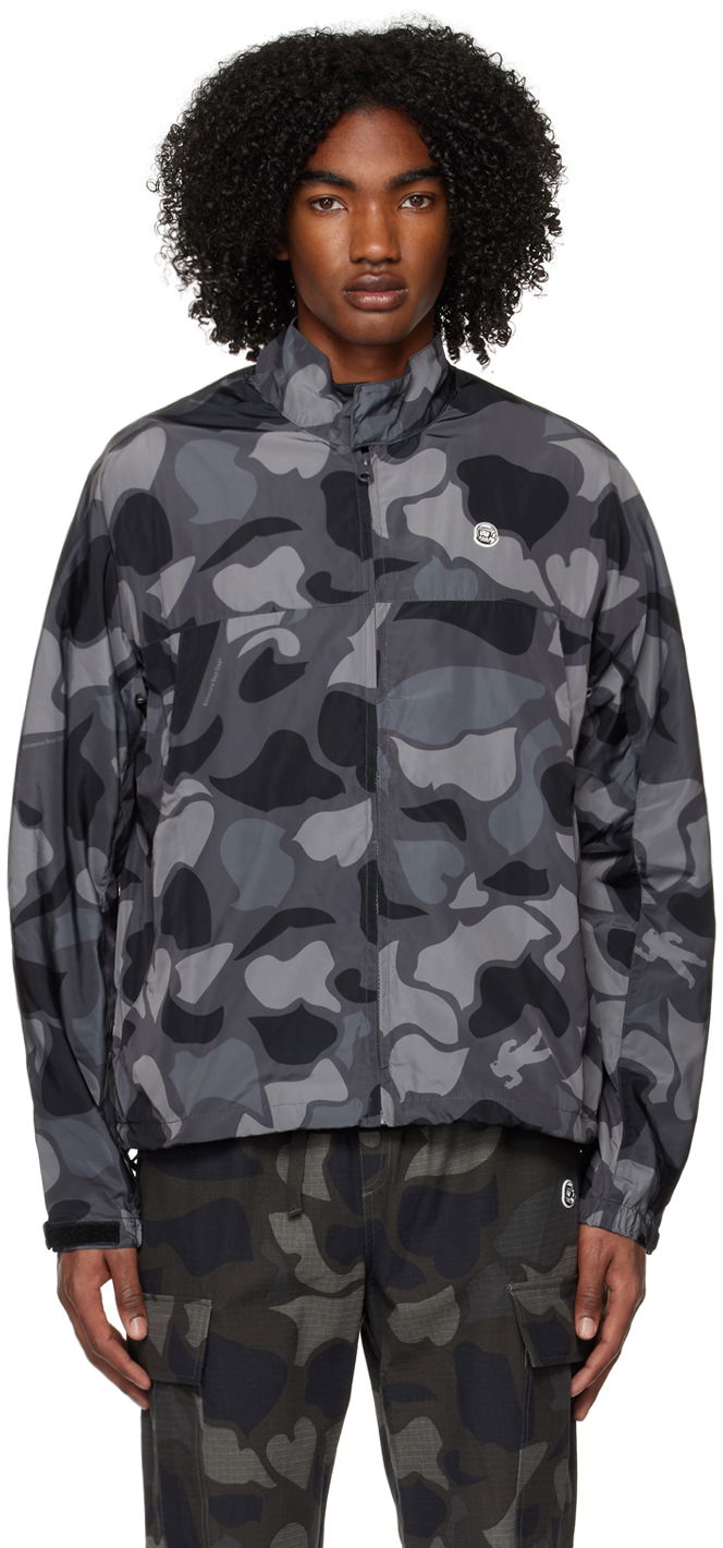 Вітровка BILLIONAIRE BOYS CLUB Billionaire Boys Club Camo Sports Jacket Сірий | B22404