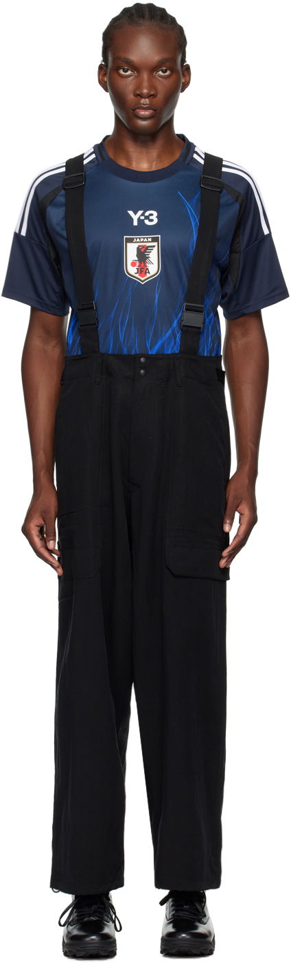 Штани карго Y-3 Suspender Cargo Pants чорний | IW7471