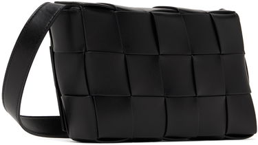 Сумка Bottega Veneta Bottega Veneta Speed Cassette Shoulder Bag чорний | 765897V3KK0, 2