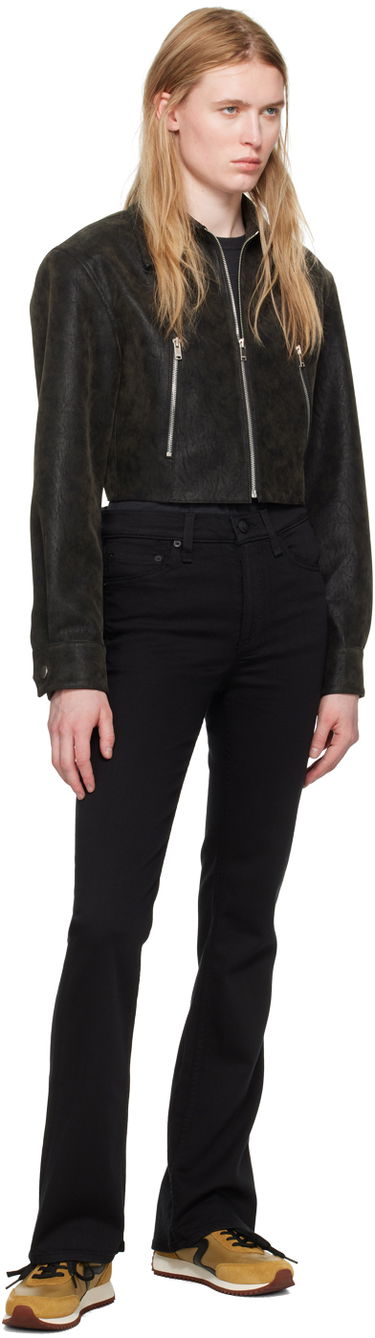 Джинси rag & bone Rag & Bone Peyton Bootcut Jeans чорний | WDD23S2928N5PE, 3