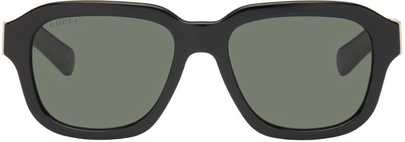 Сонцезахисні окуляри Gucci Black Square Sunglasses чорний | GG1508S-001