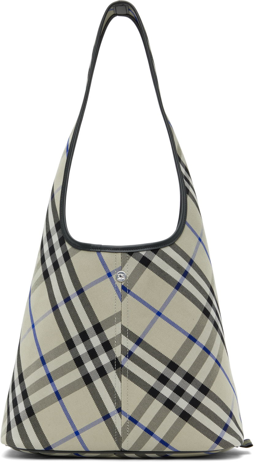 Сумочка Burberry Burberry Small Check Shoulder Bag бежевий | 8105767