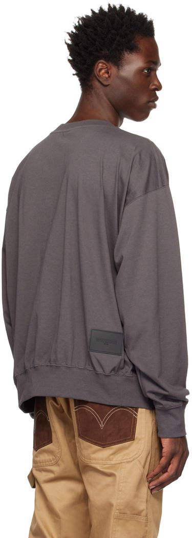 Cветр We11done We11done W Line Sweatshirt Сірий | WD-TS3-22-818-U-CH, 2