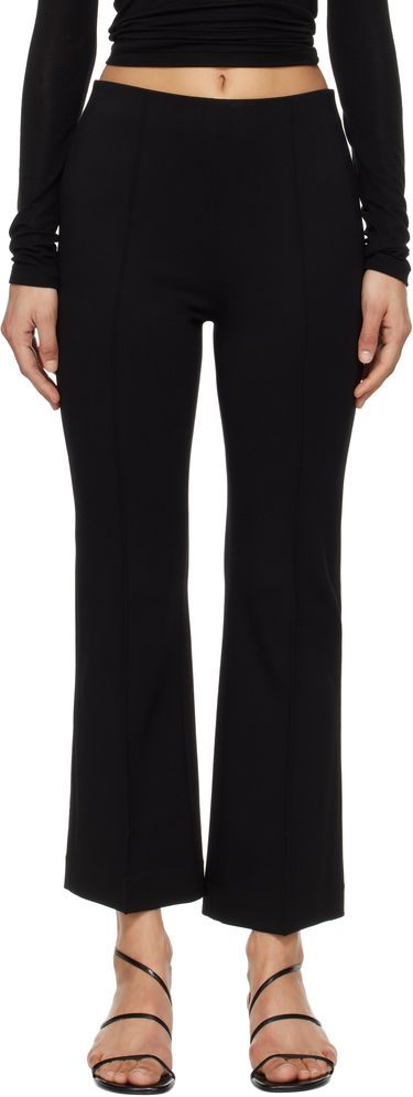 Штани rag & bone Rag & Bone Irina Ponte Slim Fit Kick Flare Trousers чорний | WAC25S7003D803, 0