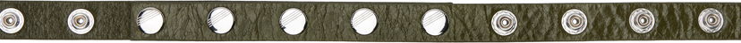 Ремені The Attico Attico Press-Stud Belt Зелений | 250WKE00027 LBT110AA
