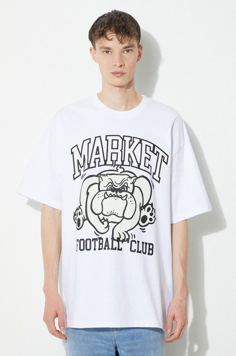 Футболка MARKET T-Shirt With Print білий | 399001776