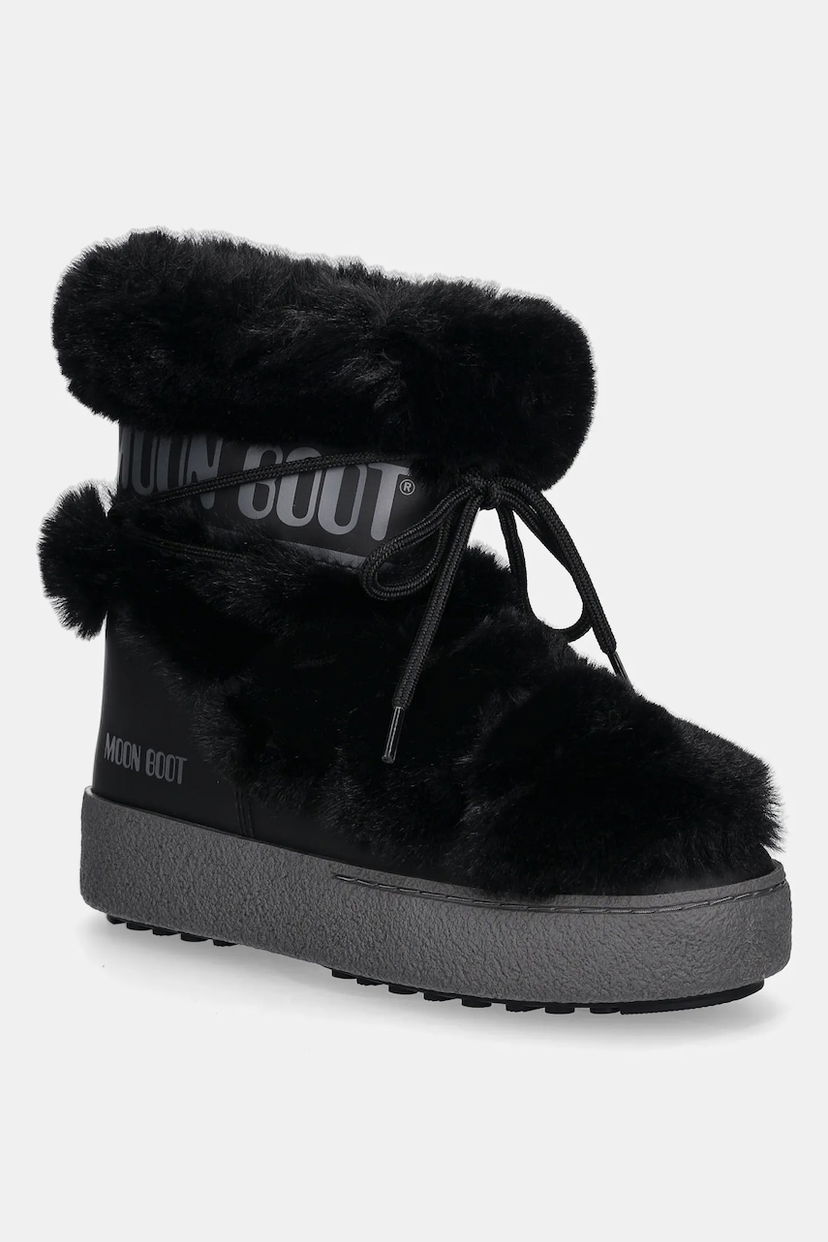 Кросівки та взуття Moon Boot LTRACK Faux Fur WP Boots чорний | 80D2450130.N001