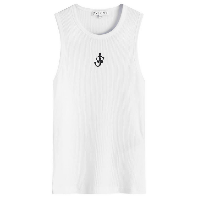 Безрукавка JW Anderson Anchor Embroidery Slim-Fit Vest білий | JO0248-PG1717-001