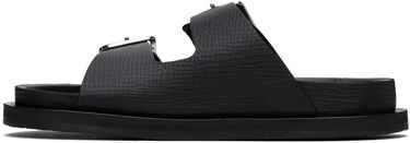 Одяг Studio Nicholson Studio Nicholson Denver Leather Sandals чорний | DENVER SNW - 1652, 2