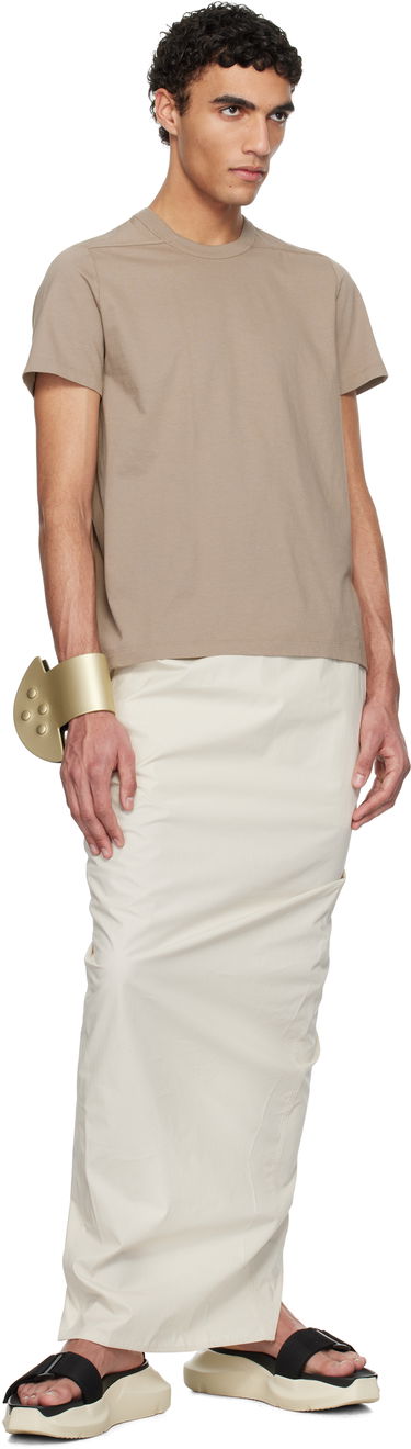 Футболка Rick Owens Rick Owens Hollywood Level T-Shirt Коричневий | RU01E5265 JA, 3