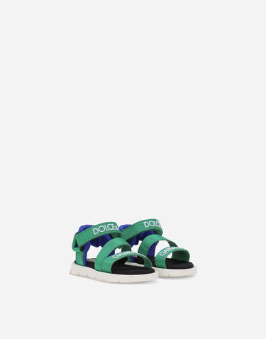 Кросівки та взуття Dolce & Gabbana Dolce & Gabbana Gros-grain First Steps Sandals Різнокольоровий | DL0076AB0288I679, 1