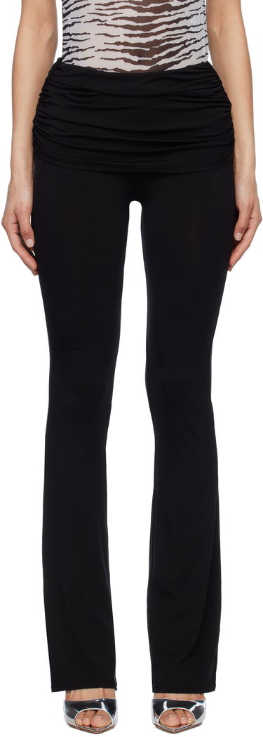 Легінси Miaou Miaou Alana Foldover Flare Trousers чорний | 1039TJBBLK, 0