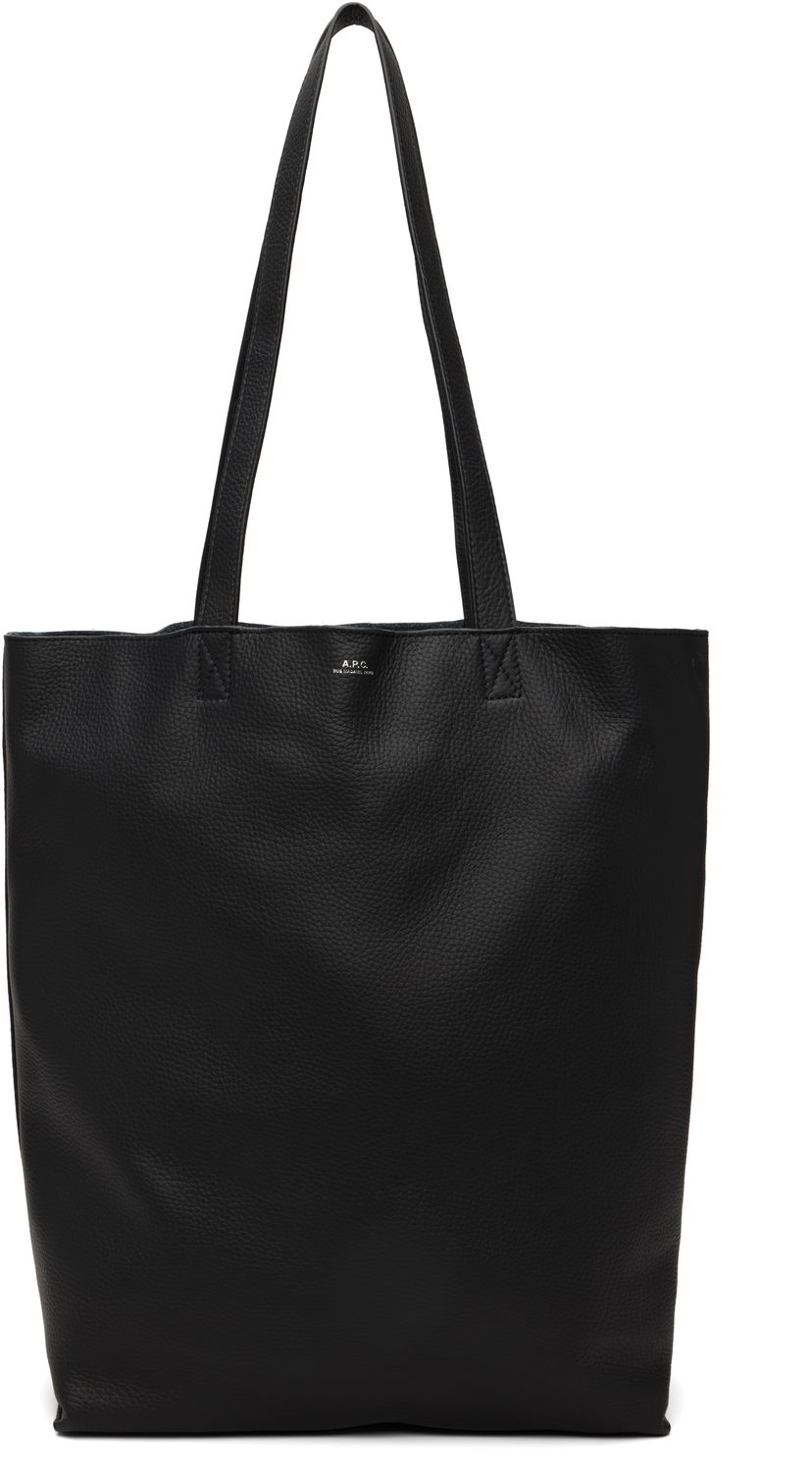 сумка-тоут A.P.C. A.P.C. Maiko Leather Tote Bag чорний | PXCBC-M61500