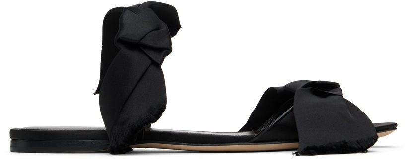 Аксесуари The Row The Row Vika Knot Sandals чорний | F1571-W326