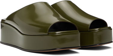 Аксесуари The Row The Row Emi Flatform Sandals Зелений | F1597-L604, 3