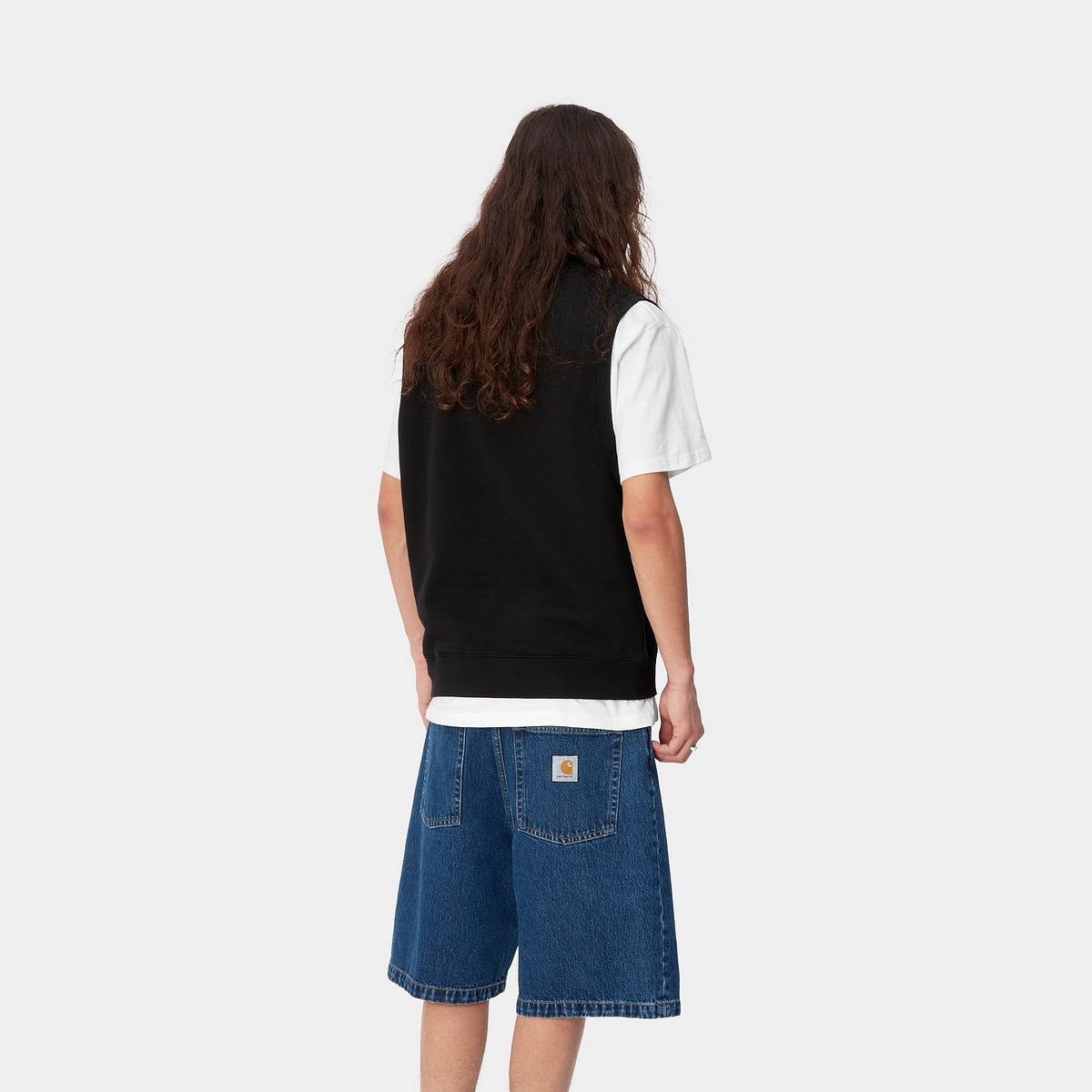 Cветр Carhartt WIP Script Vest чорний | I033084_0D2_XX, 1