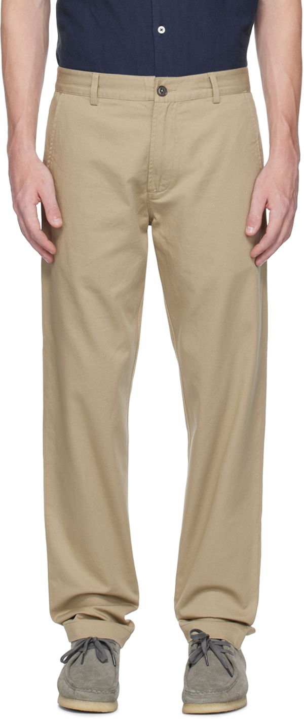Штани Universal Works Universal Works Aston Trousers бежевий | 00130