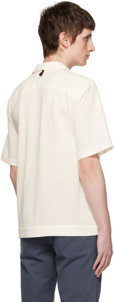 Сорочка rag & bone Rag & Bone Avery Knitted Shirt білий | MBC23PT003MS03, 2