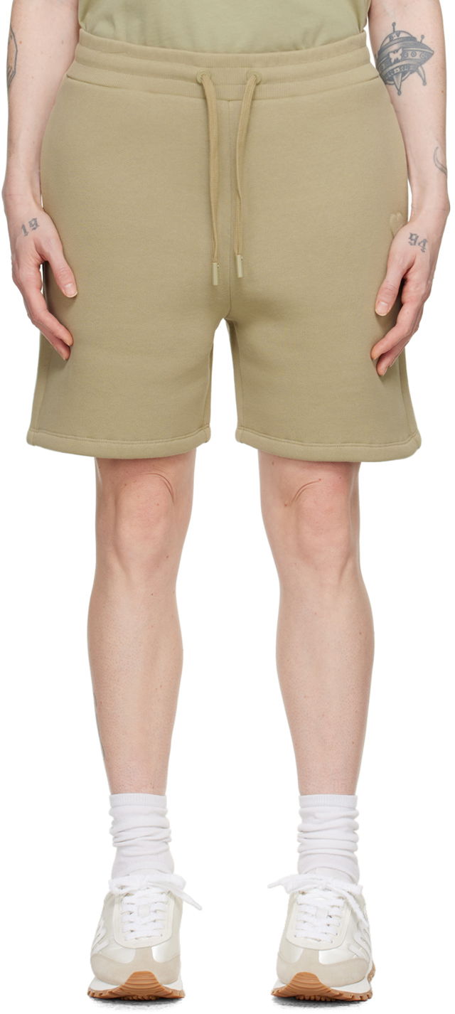 Шорти AMI Paris de Cœur Shorts Зелений | USO325.749