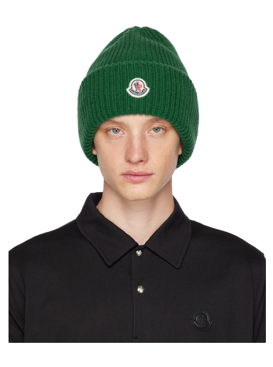 Шапка Moncler Rolled Brim Зелений | I20913B00066M1127