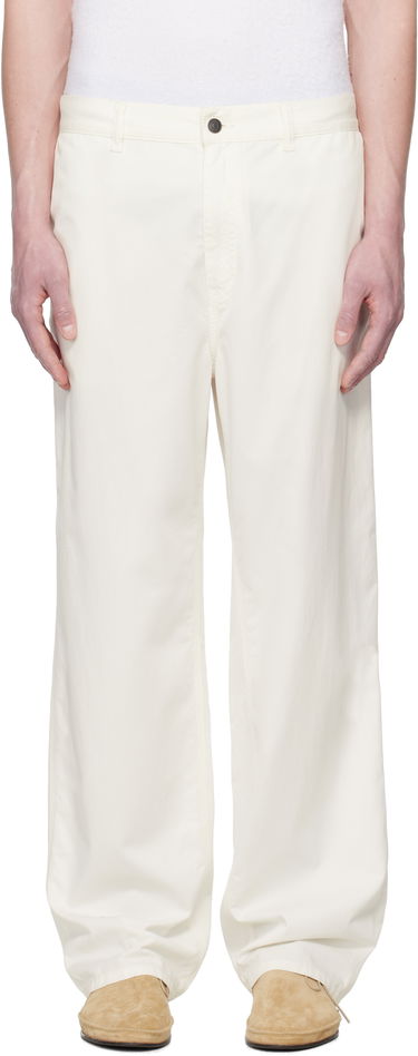 Штани The Row The Row Sankuro Trousers білий | 981-W3670, 0