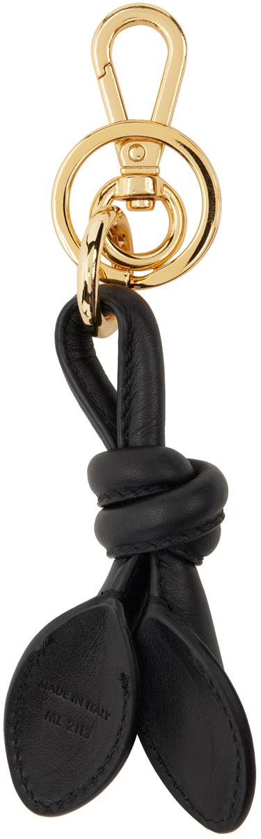 Брелоки Jacquemus Les Classiques 'Le Porte-cles Tournis' Keychain чорний | 24E241SL135-3060, 1